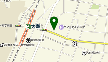 ONE'S PARK 大みか駅第1駐車場の地図画像