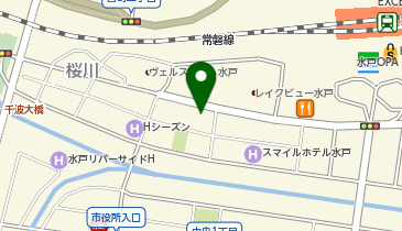 ONE'S PARK 桜川第3駐車場の地図画像