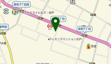 ONE'S PARK 泉町第3駐車場の地図画像