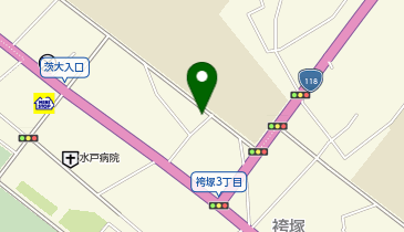 ONE'S PARK 茨大前第3駐車場の地図画像