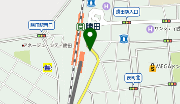 ONE'S PARK 勝田駅第8駐車場の地図画像