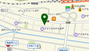ONE'S PARK 桜川第6駐車場の地図画像