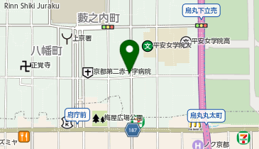 リノパーキング京都第二赤十字病院前の地図画像