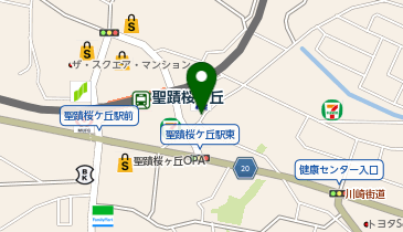 パークマックス関戸の地図画像