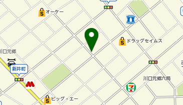 パークマックス新井町の地図画像