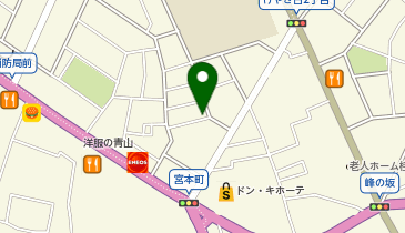 パークマックスけやき台の地図画像