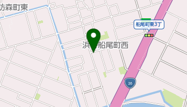 カーパーク浜寺船尾町西3丁の地図画像