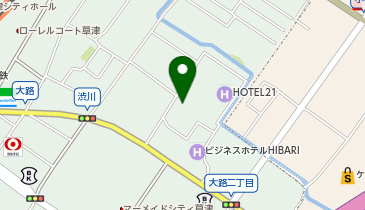 カーパーク若竹町の地図画像