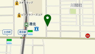 カーパーク川間町の地図画像