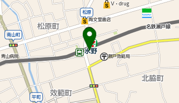 カーパーク水野駅の地図画像