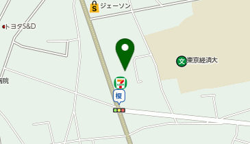 学園パーキングの地図画像