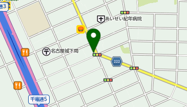 おおいそPパーキングの地図画像