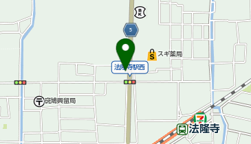 カーパーク法隆寺興留の地図画像