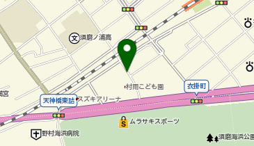 行幸1丁目パーキングの地図画像