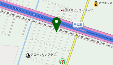 プリーズパーク日ノ出の地図画像