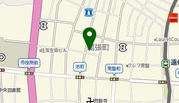 しずなびパーキング尾張町の地図画像