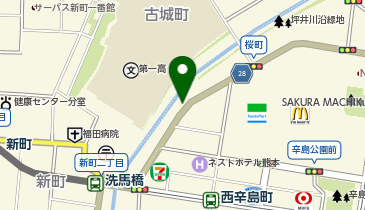 パスート24桜町コインの地図画像