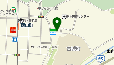 パスート24古城町コインの地図画像