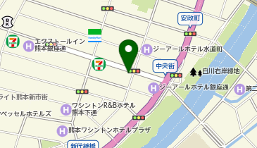 パスート24銀座通り第3コインの地図画像
