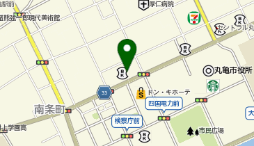 パーキングプレイス丸亀第1の地図画像