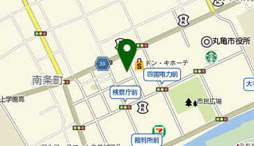 パーキングプレイス丸亀第2の地図画像