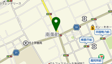パーキングプレイス丸亀第3の地図画像