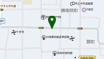 パーキングプレイスならまちの地図画像