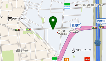 Gパーク門真本町駐車場の地図画像