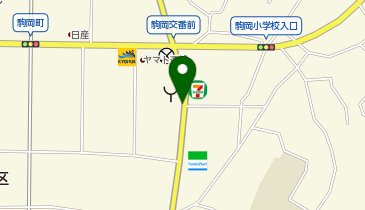 アメニティーパーク駒岡駐車場の地図画像