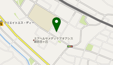アメニティーパーク白鳥駐車場の地図画像