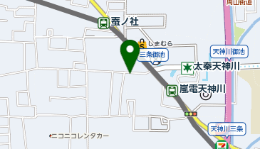三条御池パーキングの地図画像