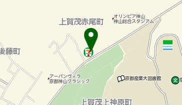 京都産大前パーキングの地図画像
