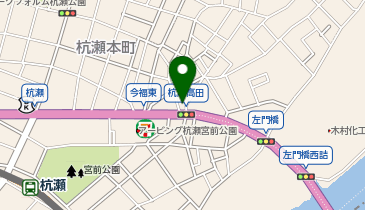 キョウリンク杭瀬本町1丁目パーキングの地図画像
