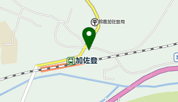 とめたろう加佐登駅前駐車場の地図画像