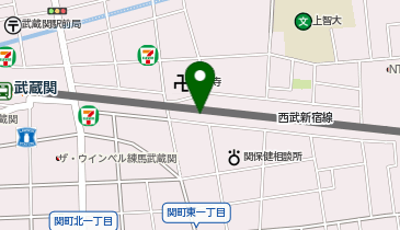 ウェルカムパーク関町東1丁目の地図画像