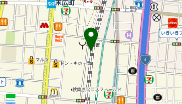 Parking in 神田練塀町の地図画像