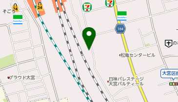 Parking in 大宮下町1丁目の地図画像