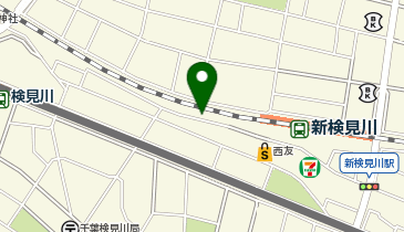 新検見川駅第10自転車駐車場の地図画像