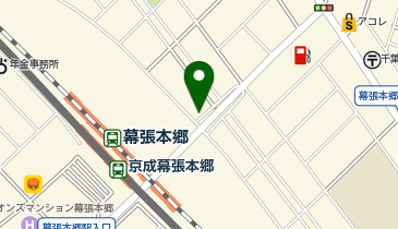 幕張本郷駅第2自転車駐車場の地図画像