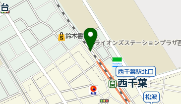 西千葉駅第1自転車駐車場の地図画像