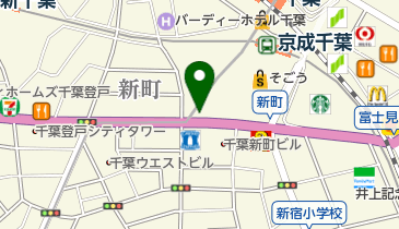 千葉駅西口第3自転車駐車場の地図画像