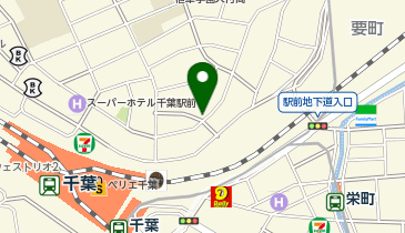 千葉駅北口第3自転車駐車場の地図画像