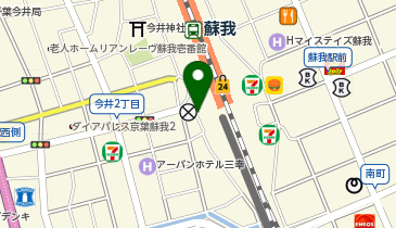 蘇我駅第11自転車駐車場の地図画像