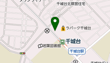 千城台駅第1自転車駐車場の地図画像