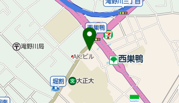 西巣鴨駅自転車駐車場の地図画像