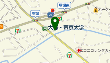 帝京大学 八王子キャンパス 大学 短大 周辺の駐輪場 バイク駐車場 Navitime