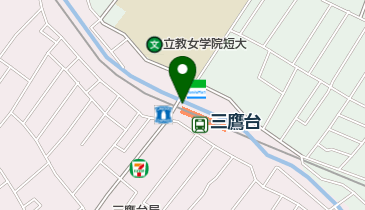 三鷹台暫定第1駐輪場の地図画像