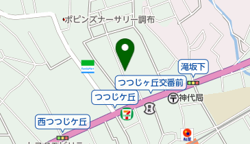 つつじヶ丘駅北第1自転車等駐車場の地図画像