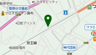 つつじヶ丘駅北第2自転車等駐車場の地図画像