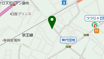 つつじヶ丘駅西第3自転車等駐車場の地図画像